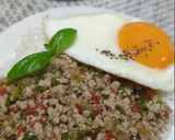 基本の調味料で♪和風ガパオライス作り方6写真