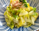 白菜の茎とえびとセロリのスープ♪作り方5写真