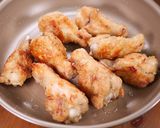 もちもち🤭💕手羽元の骨付きジューシー甘酢チキン🍗作り方5写真