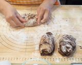 ＨBで生地作り♪チョコナッツフランスパン作り方15写真