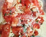トマト沢山簡単冷製パスタ★夏バテにも◎作り方9写真