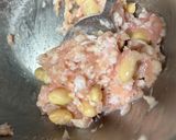 鶏ひき肉の大豆入り竜田揚げ作り方1写真