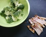 レンジで簡単！ブロッコリーチャーシュー作り方2写真