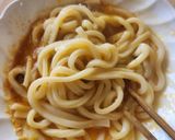 革命的な☆めんつゆdeカルボナーラうどん作り方2写真