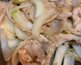 定食屋さん風・生姜焼き作り方7写真