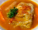 トマト缶で作るロールキャベツ作り方7写真