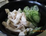 鶏むね肉 きゅうりの胡麻和え😋作り方4写真