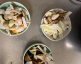 簡単根菜茄子白菜オイレモン味ハム入野菜炒作り方13写真