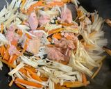 豆腐とシーチキンの炒め物作り方3写真