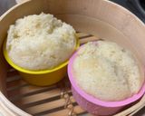 簡単ジャスミン茶蒸しパン(せいろ蒸し)作り方4写真