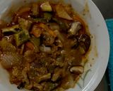洋風シーフードおこわ味根菜茄子甘酢酢豚作り方17写真