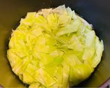 豆とキャベツのミルク味噌スープ作り方2写真