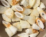 長芋とちくわの和風めんたいバターソテー作り方4写真