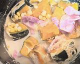 ゴロゴロ冷凍かぼちゃのミルク煮作り方2写真