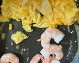 簡単　残り物でえびチャーハン作り方6写真