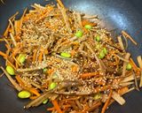 【簡単作り置き副菜】白だし香る上品なきんぴら作り方5写真