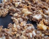 節約☆豚粗挽きひき肉とたまごのそぼろ丼作り方3写真
