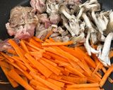 豚肉とほうれん草の炒めもの作り方4写真