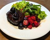 ハンバーグ葡萄バルサミコ入りワインソース作り方12写真