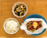 【主菜・副菜】焼きとり缶の巣ごもり卵作り方9写真