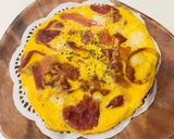 生ハムとチーズのスペインオムレツ作り方9写真