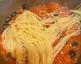 ミニトマトのプッタネスカ（ジョジョ飯）作り方10写真