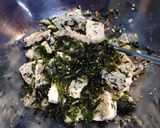 ▲枝豆とひじきの豆腐バー和え作り方4写真