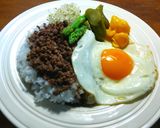 美味しい白ワインと白バルサミコの肉そぼろ作り方6写真