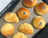 あんぱんとくりーむぱん(自分用メモ)作り方18写真
