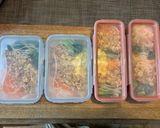 5日分の冷凍弁当！ビビンバ弁当作り方15写真