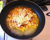 ワンパン！超絶時短！限界飯♪　とろ玉キムチーズ丼作り方3写真