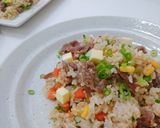 管理栄養士考案☆カラフルペッパーランチ風作り方5写真