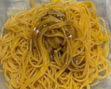 トリュフソースと卵黄のパスタ(身内専用)作り方4写真