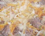 野菜の水分だけで煮込む無水ミートソース作り方2写真