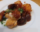お洒落に糖質オフ#60 鶏芋ナス作り方3写真