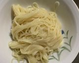 お一人様市販の冷やし中華和風パスタ味隠味作り方5写真