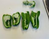 【弁当/冷凍/副菜】ピーマンの塩昆布炒め作り方1写真