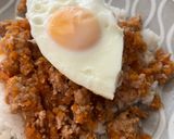 レンチン　ひき肉丼作り方5写真