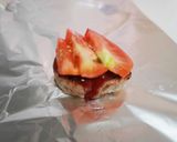 フレッシュトマトの包み焼きハンバーグ作り方5写真