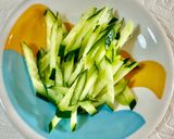 黄リンゴと豚バラの旨辛ふるるビビン冷麺！作り方3写真