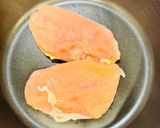 簡単!茄子とピーマン・鶏胸肉の甘辛味噌炒め作り方2写真