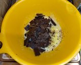 生チョコカラメルシナモンビスケットサンド作り方3写真