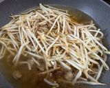 餡が麺に絡む!もやし餡の味噌ラーメン作り方5写真