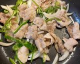 豚バラ焼肉丼作り方8写真