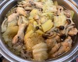 ご飯が進む！手羽元とキャベツのうま塩煮作り方8写真