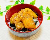簡単！レンチン・鶏の照り焼き丼作り方7写真