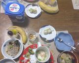 お月見団子にも!豆腐白玉に餡とゆで栗on作り方9写真