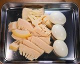 旦那のおつまみ②メンマと煮卵のセット😋🍺作り方1写真