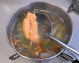 なめこと豆富の味噌汁作り方6写真