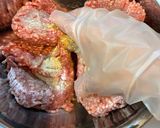 春巻きの皮でパリパリピザタコスバーガー風作り方3写真